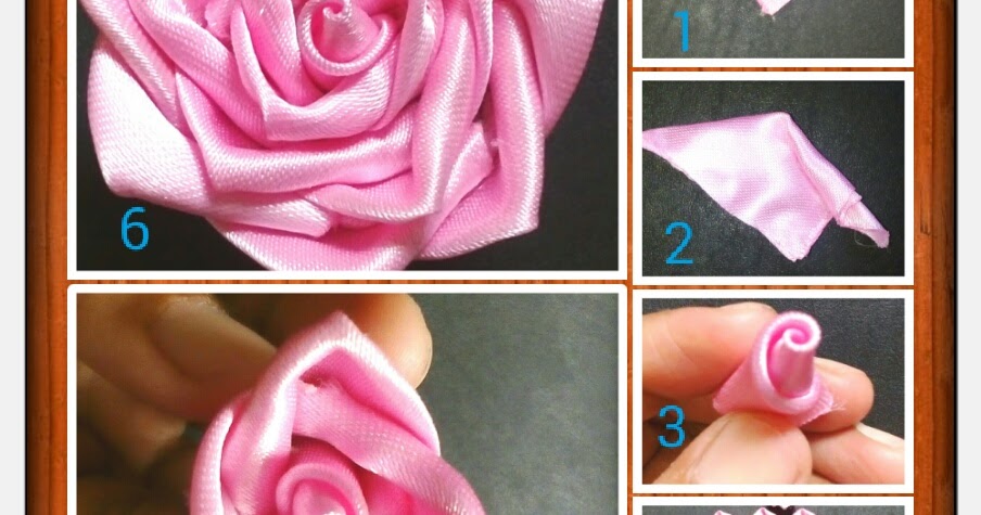 Cara Membuat Bros Mawar Dari Pita Jepang / We did not find