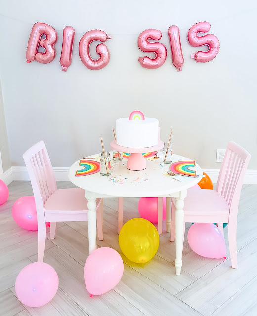 How to Throw a Big Sister Party by The Celebration Stylist