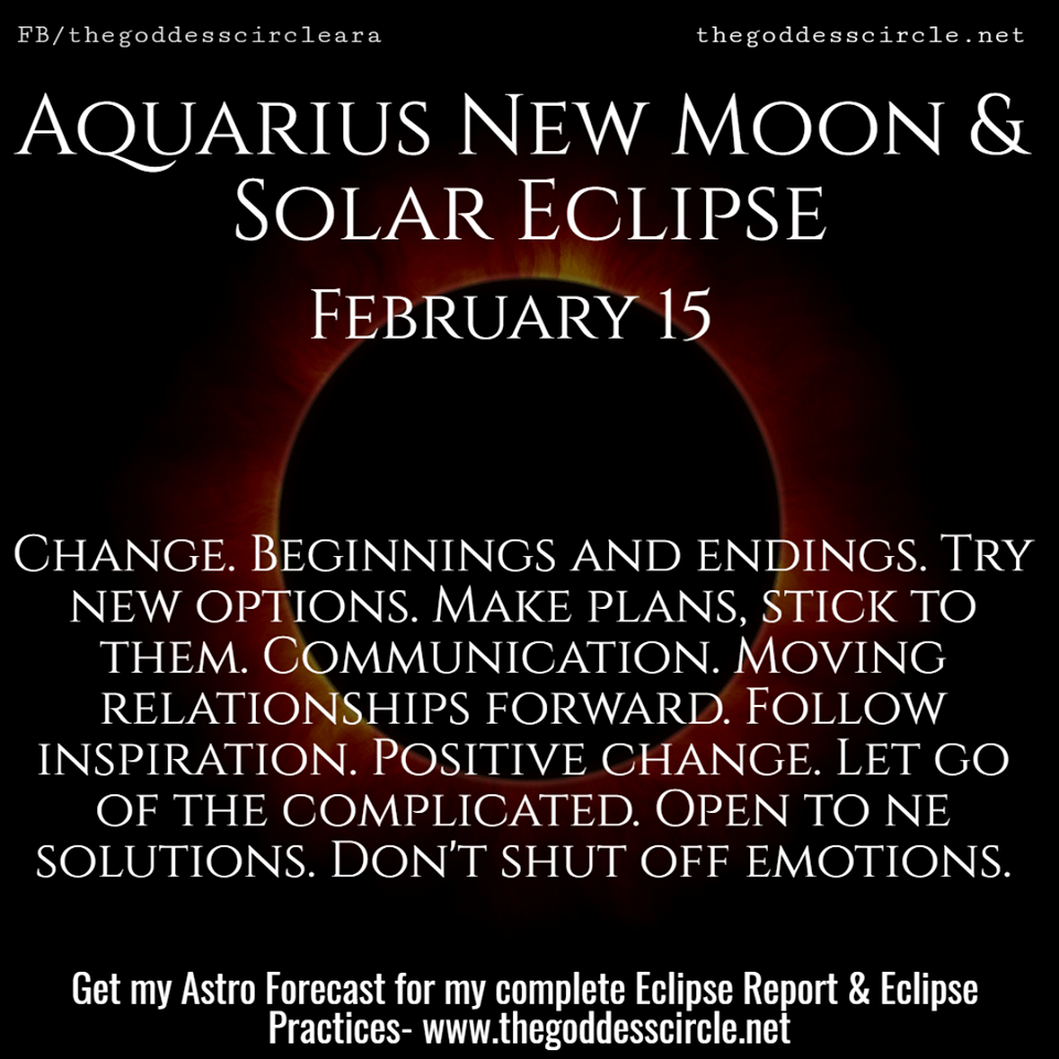 RETRO KIMMER'S BLOG AQUARIUS NEW MOON AND SOLAR ECLIPSE
