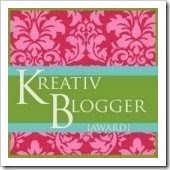 KREATIV BLOGGER AWARD