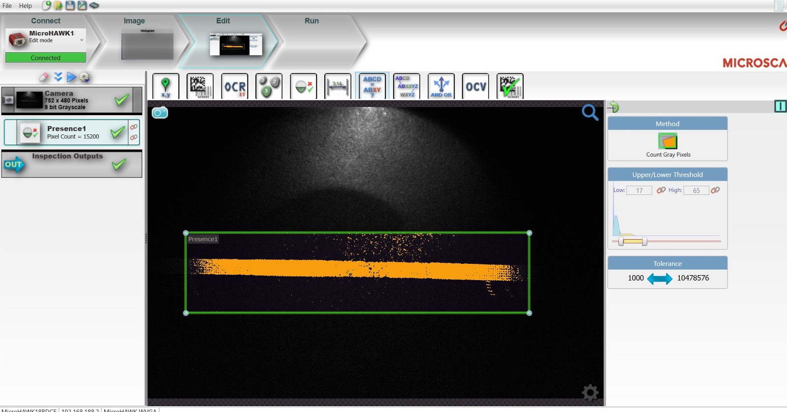 Microscan Tips and Tricks Use Microscan Autovision to Detect UV Ink