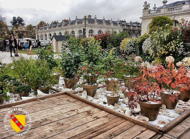 NANCY (54) - Place Stanislas : photos du jardin éphémère 2016