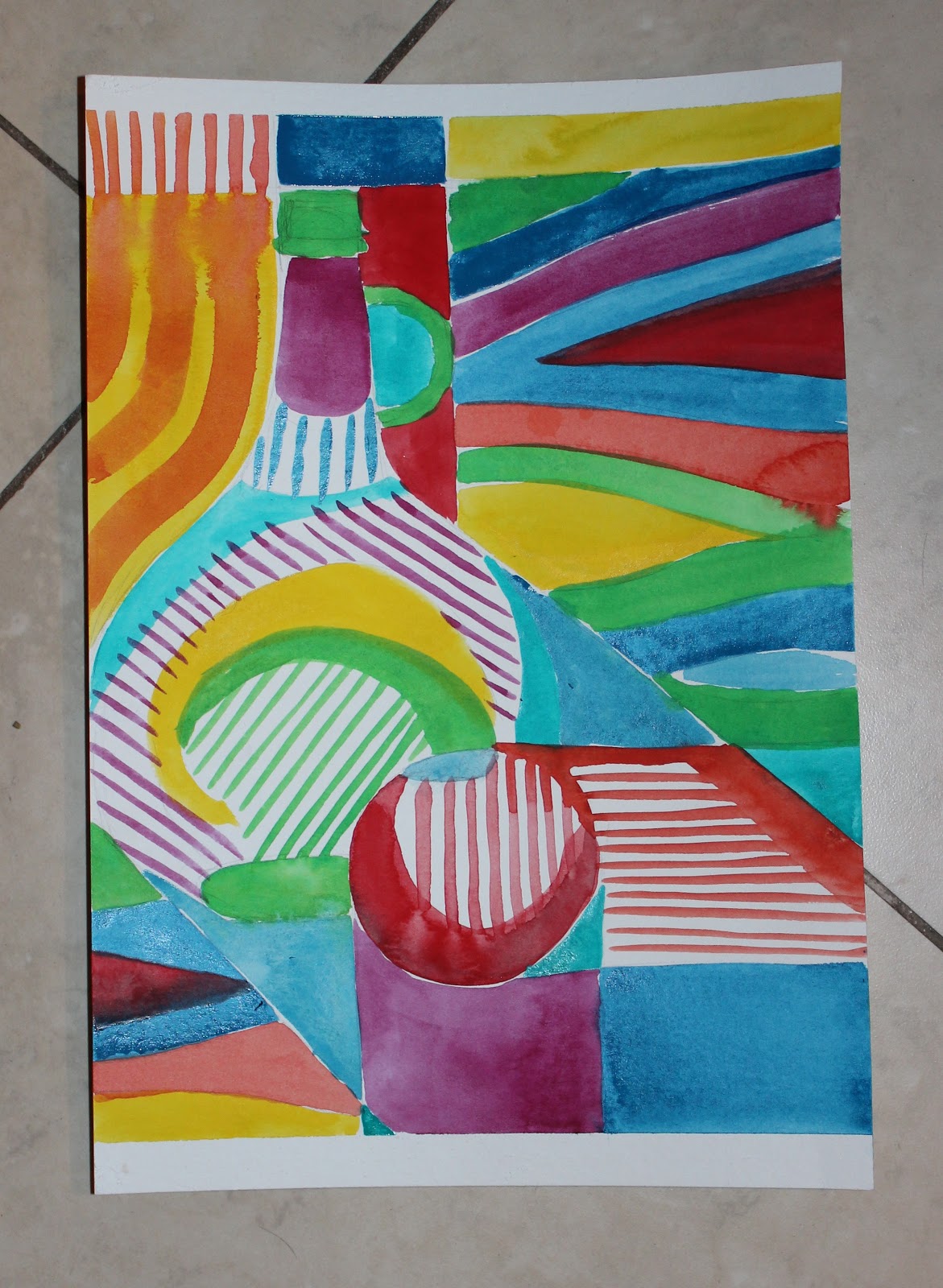 Heather Torres Art Lesson 3 SemiAbstract Fundamentals