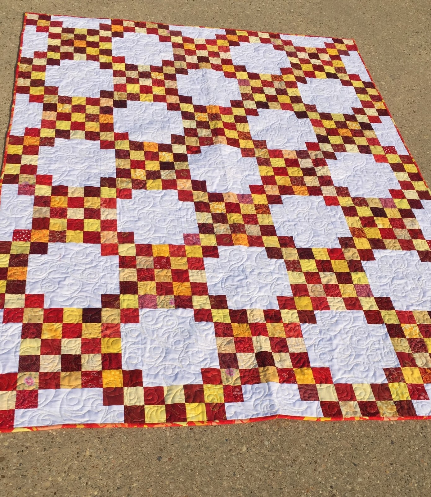 L' FAIR QUILTS Retirement Quilt for Mary