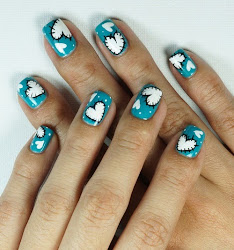 nail heart designs