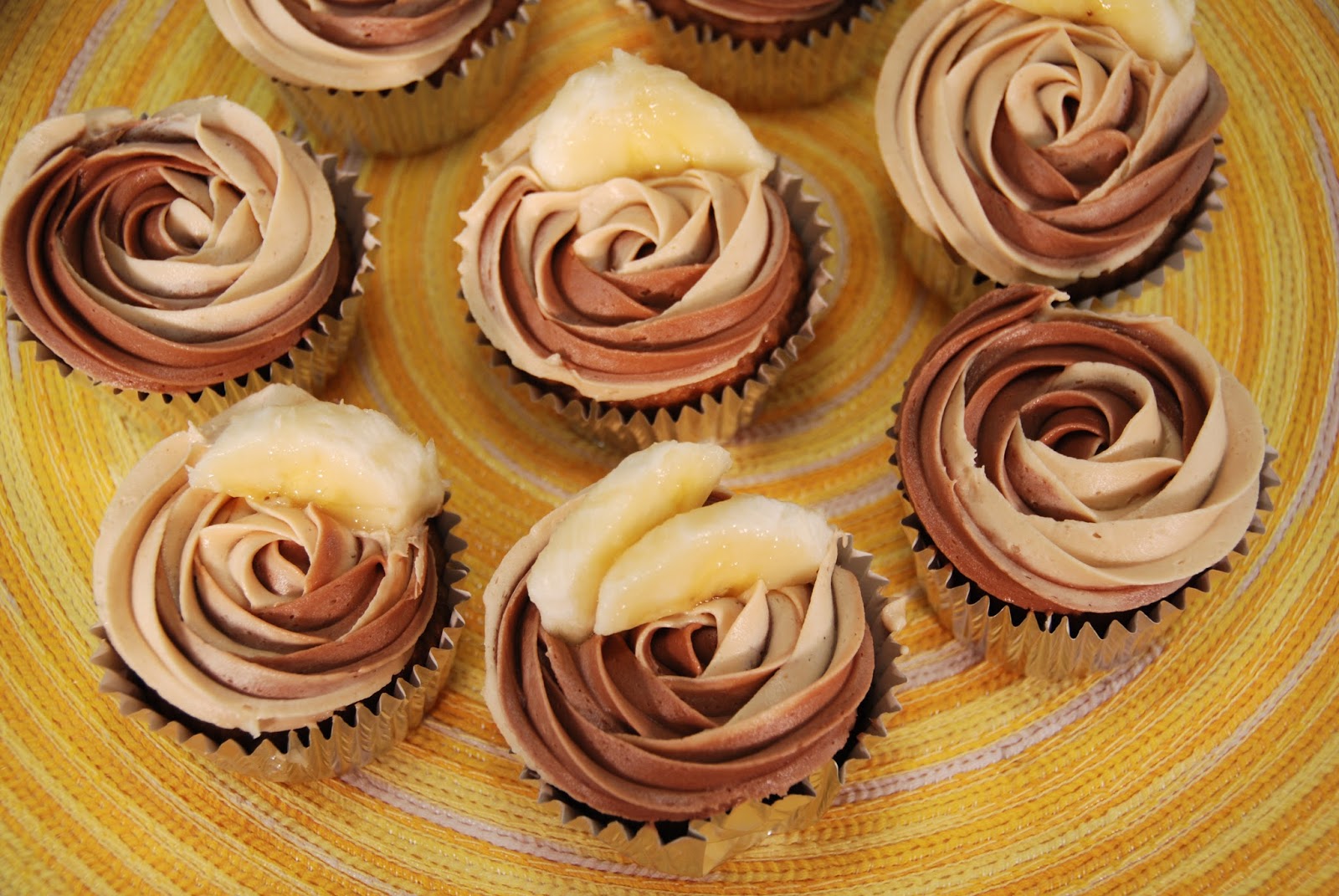 Paleo Rebel Banana Bread Cupcakes with a Peanut Butter & Chocolate