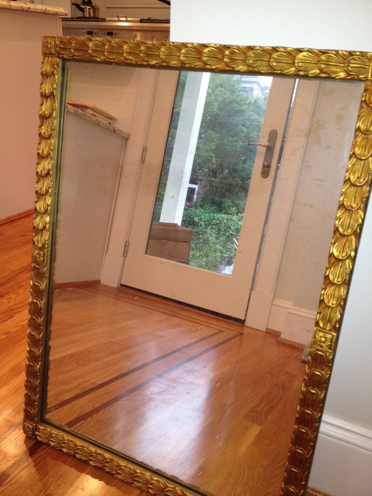 Worthwhile Domicile My Painted Thrift Store Mirror