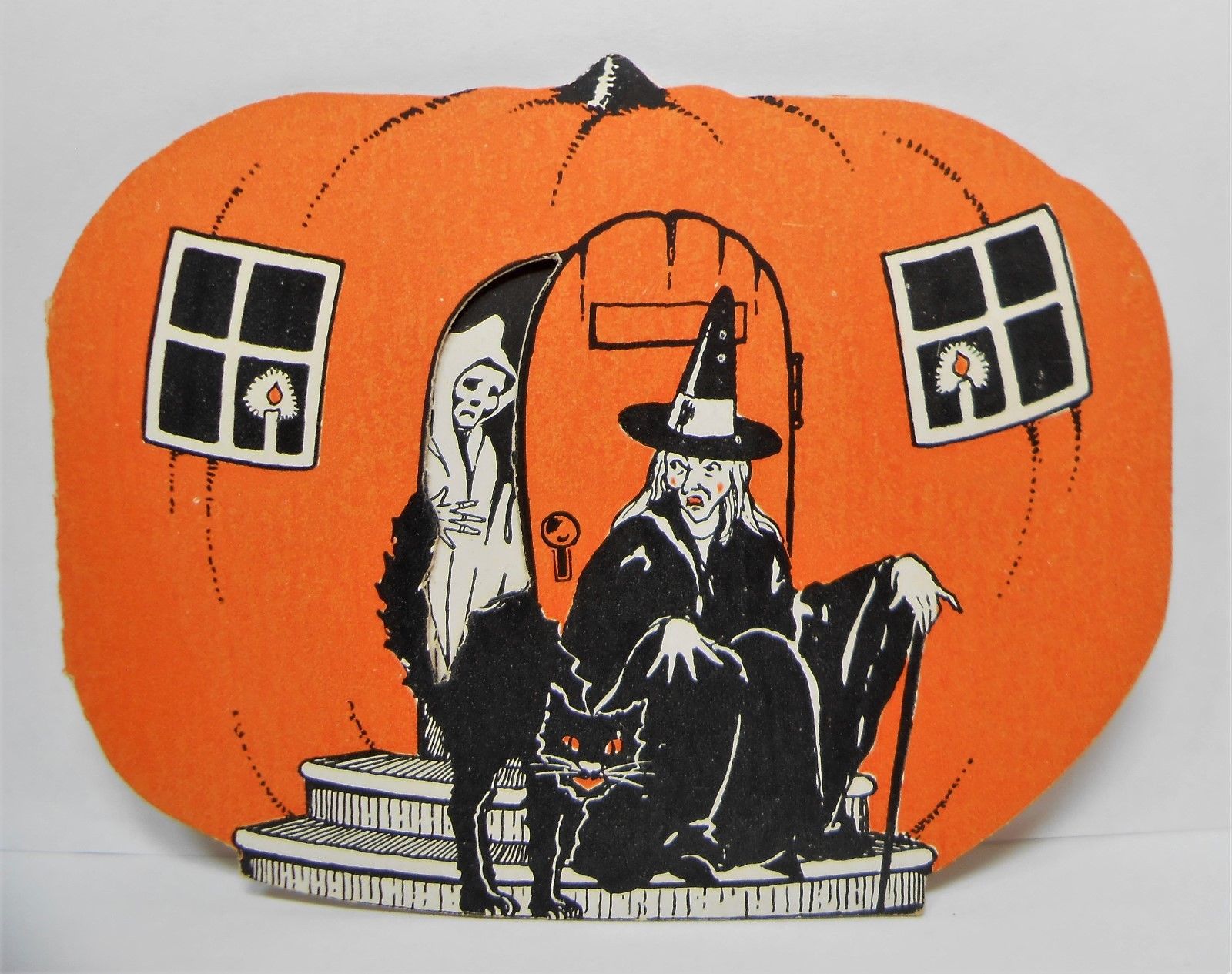 Vintage Halloween Collector Vintage Halloween Witch Invitation at eBay