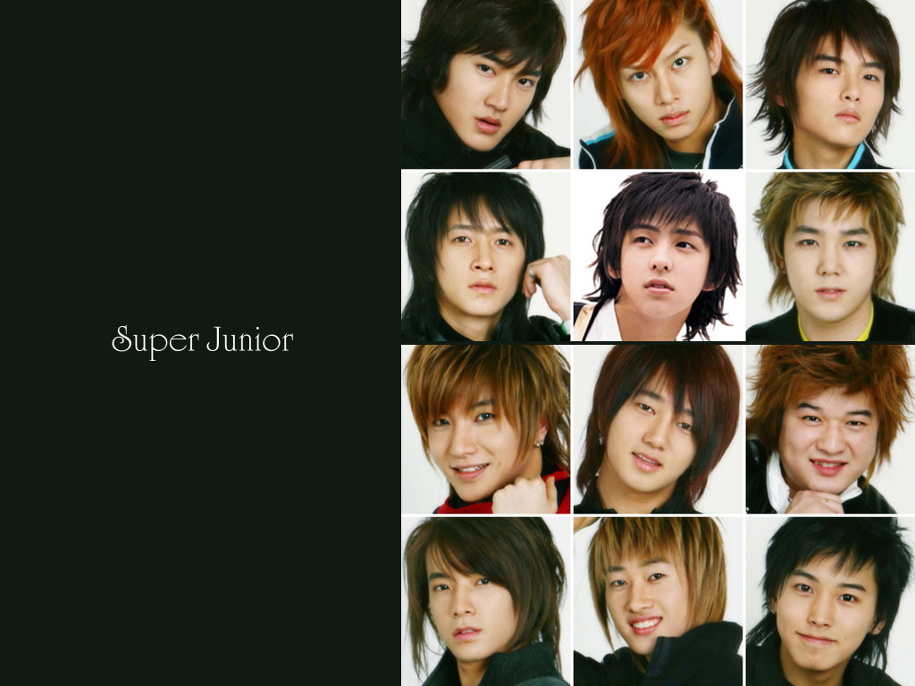 twelve Cute face Super Junior Member | Okay Wallpaper