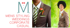 Formal menswear styling services