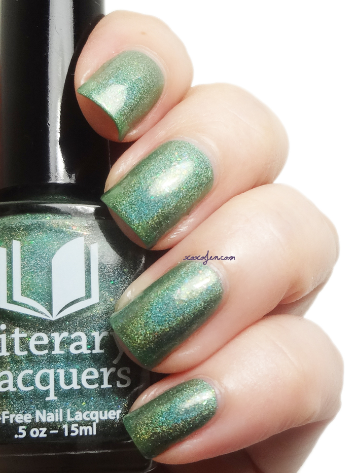 xoxoJen's swatch of Literary Lacquers Bottletown