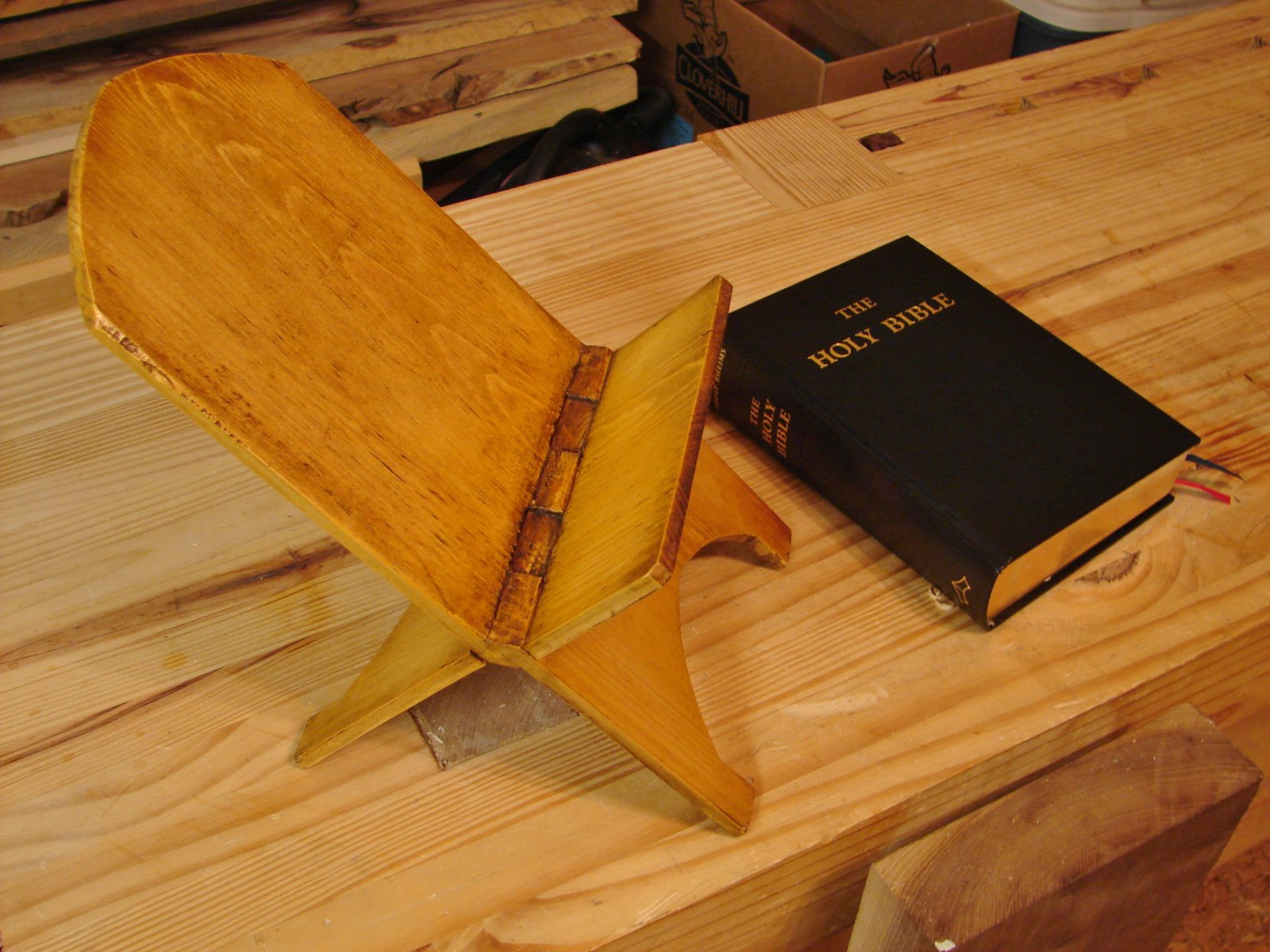 A.M.D.G. Woodworking: Roubo Bookstand