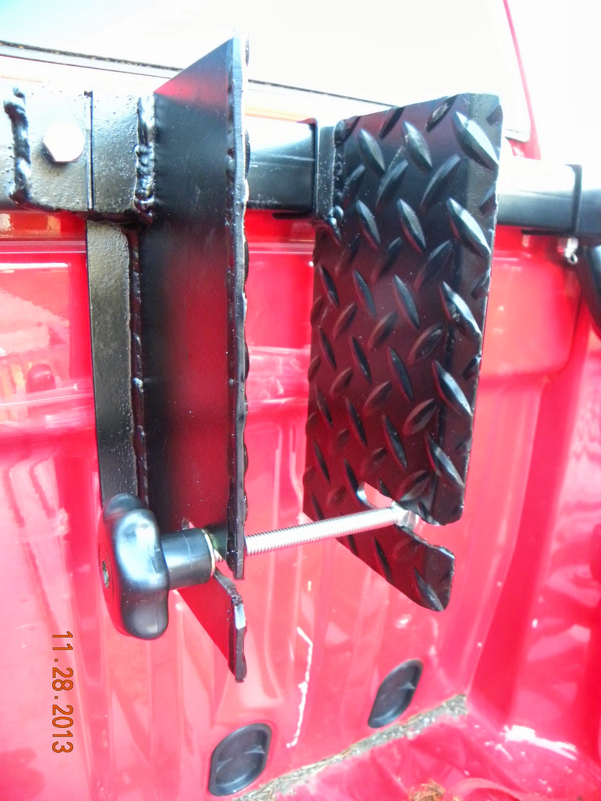 Custom Fabrication Projects by W.R. "Nice Rack!" Motorcycle Tie Down