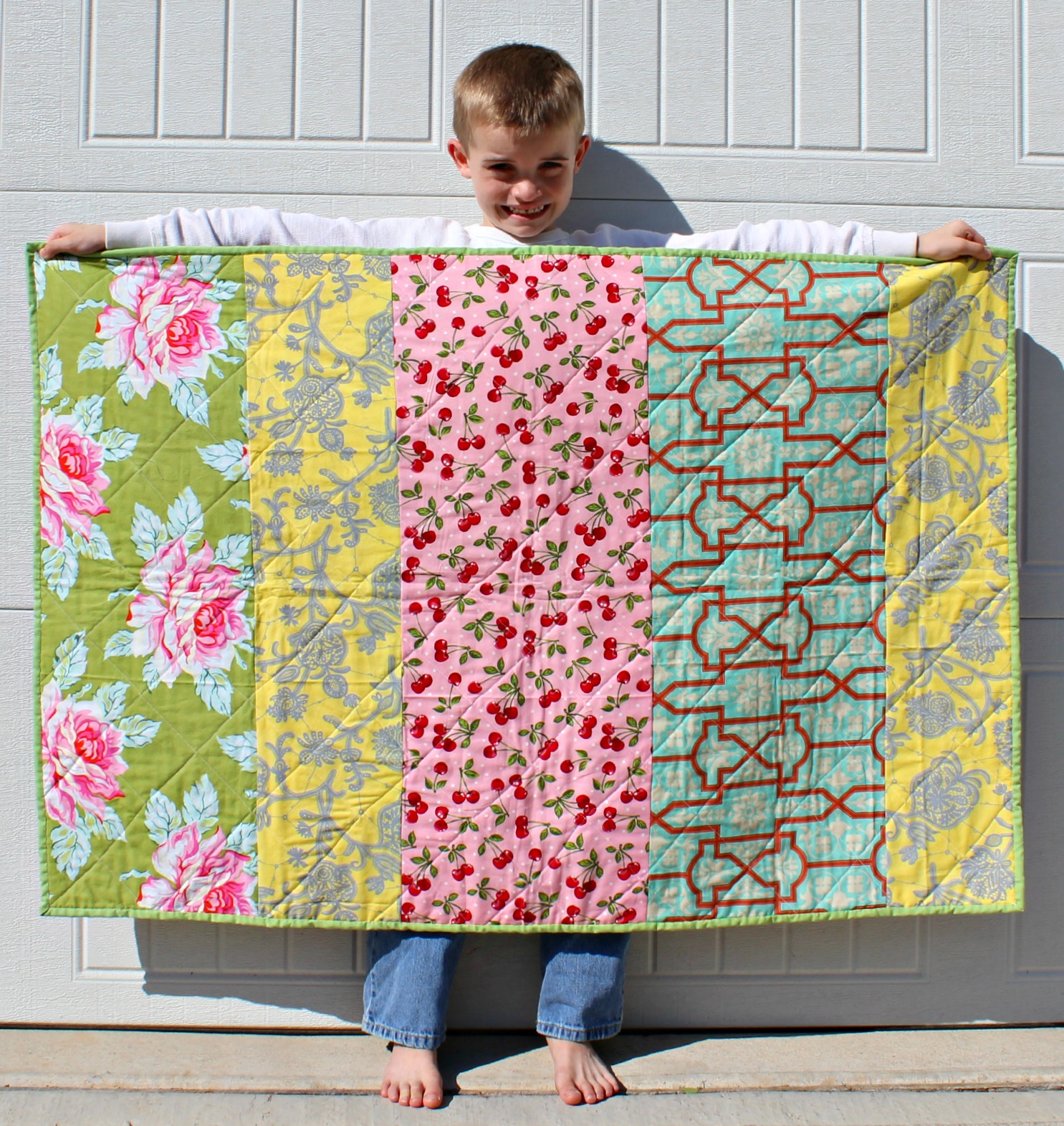 Rosy Lemmons Crafts his teacher's quilt