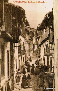 Candelario Salamanca calle de la regadera en los años 30 del siglo XX