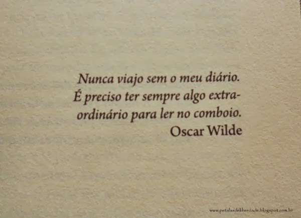 Citação de Oscar Wilde