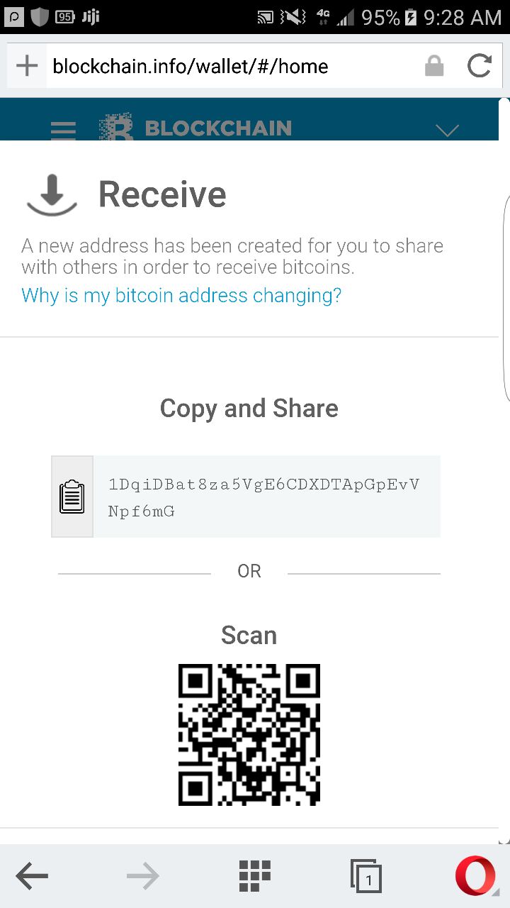 How To Get Your Blockchain Bitcoin Wallet Address - Zarfund