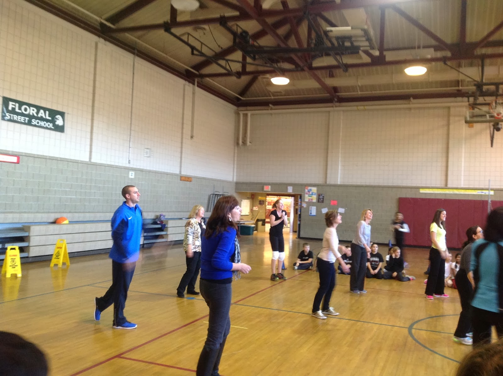 Floral Street School Physical Education 4th Grade Volleyball Tournament
