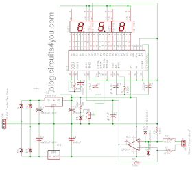 circuits4you.com: ICL7107 Ammeter Design