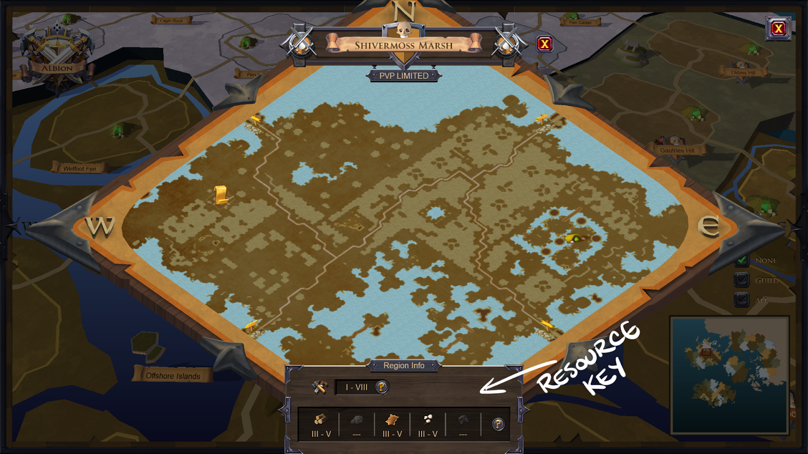 Albion Guidebook Gathering & Resources