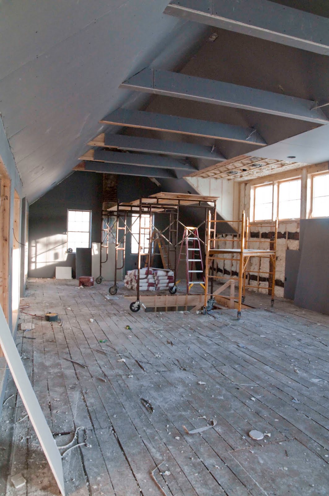 crap management: Sheetrock