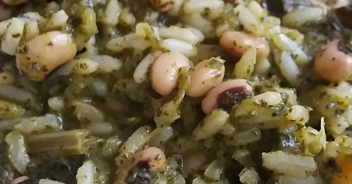 LE MIE SCELTE Risotto con cavolo nero, zucca e fagioli occhio