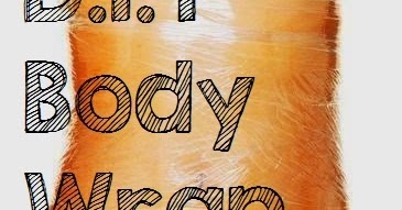 DIY Body Wrap Recipe - Tone, tighten, and firm in 45 minutes. Works