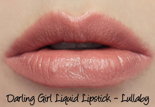 Darling Girl Liquid Lipsticks - Lullaby Swatches & Review