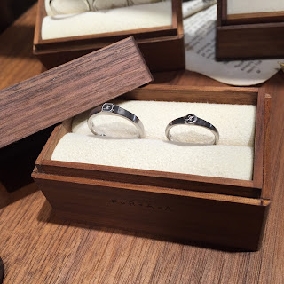 銀座　阪急百貨店　ブライダル　指輪　婚約指輪　結婚指輪　イニシャルリング
