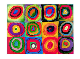 Small Kandinsky with oil pastels – Arte a Scuola