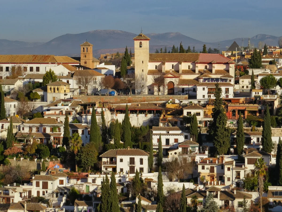 Christmas in Granada - Views of Albayzin from Alcazaba