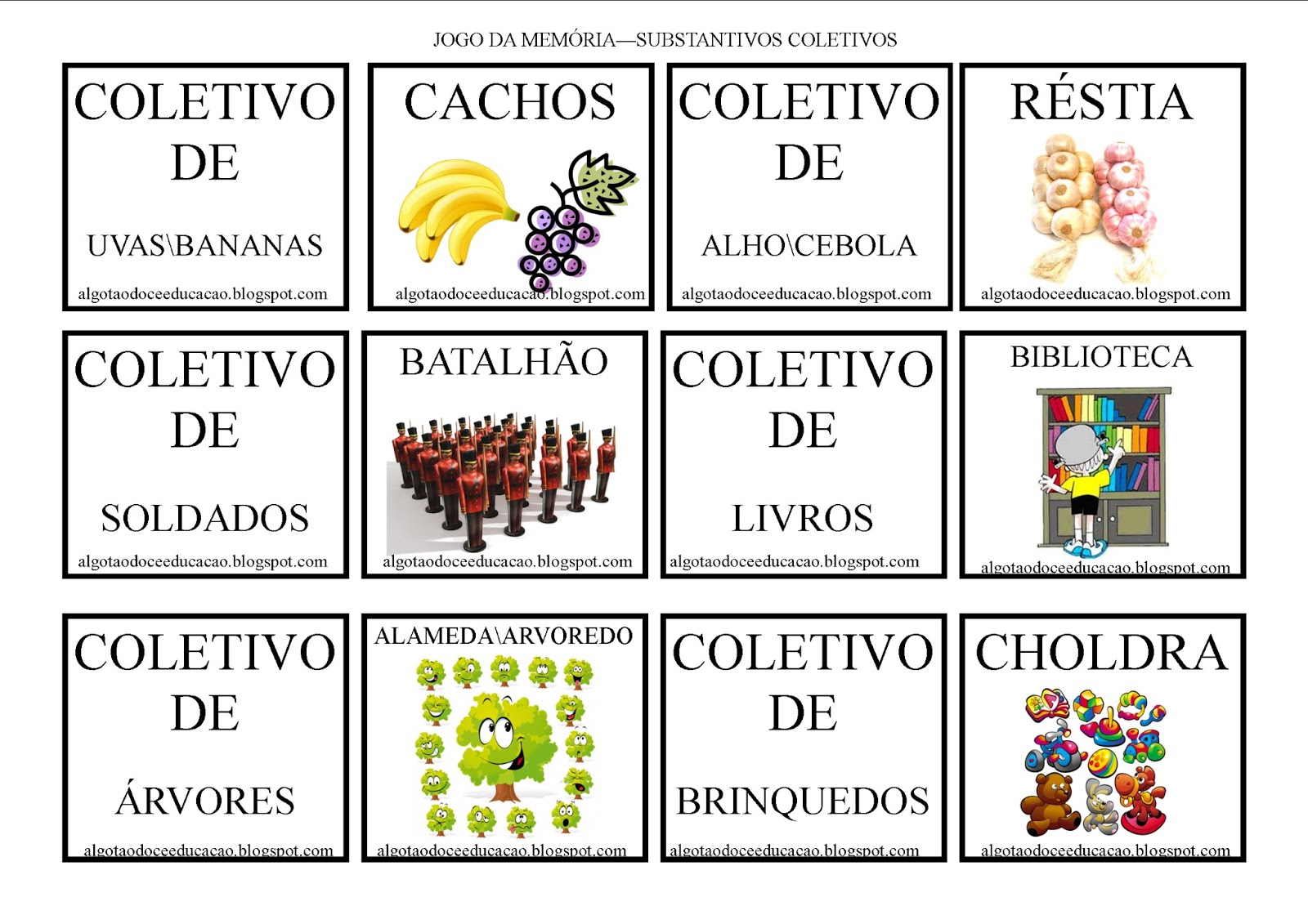 O Que São Substantivos Coletivos Exemplos