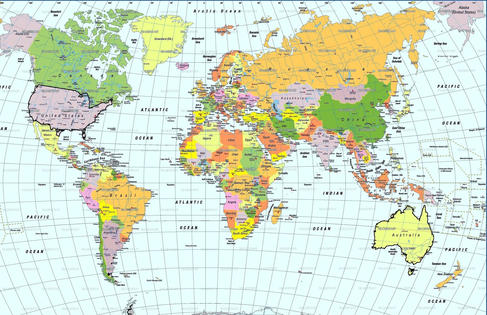 World Map Contour Line Maps Of World World Map Contour Line Maps Of World