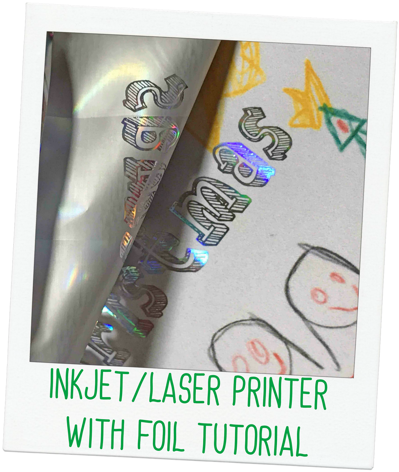 Loki Made It Combining Laser and Inkjet with Foil Tutorial