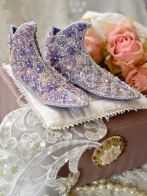 Fairy shoes van vilt