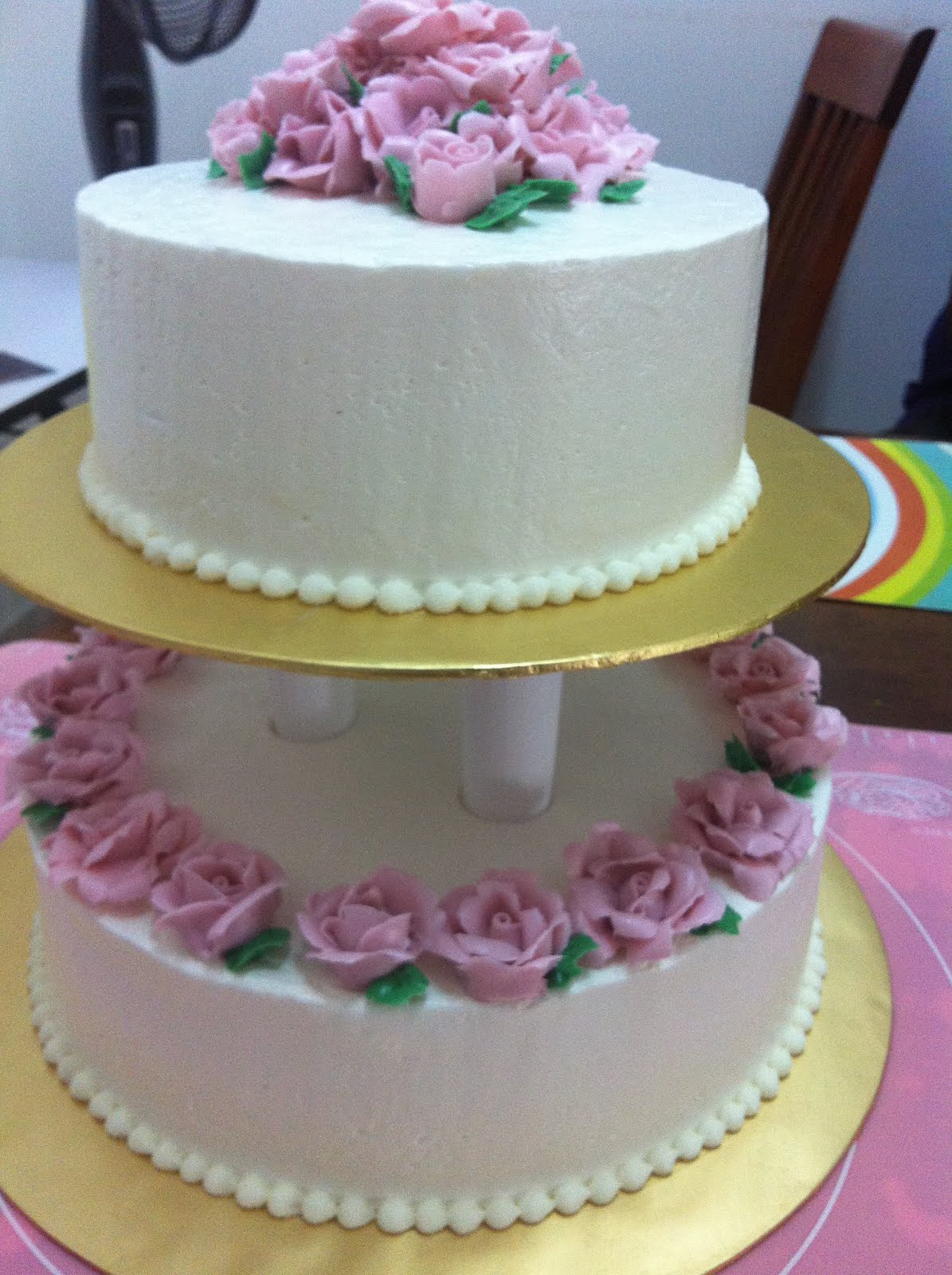 2tier Wedding Cake