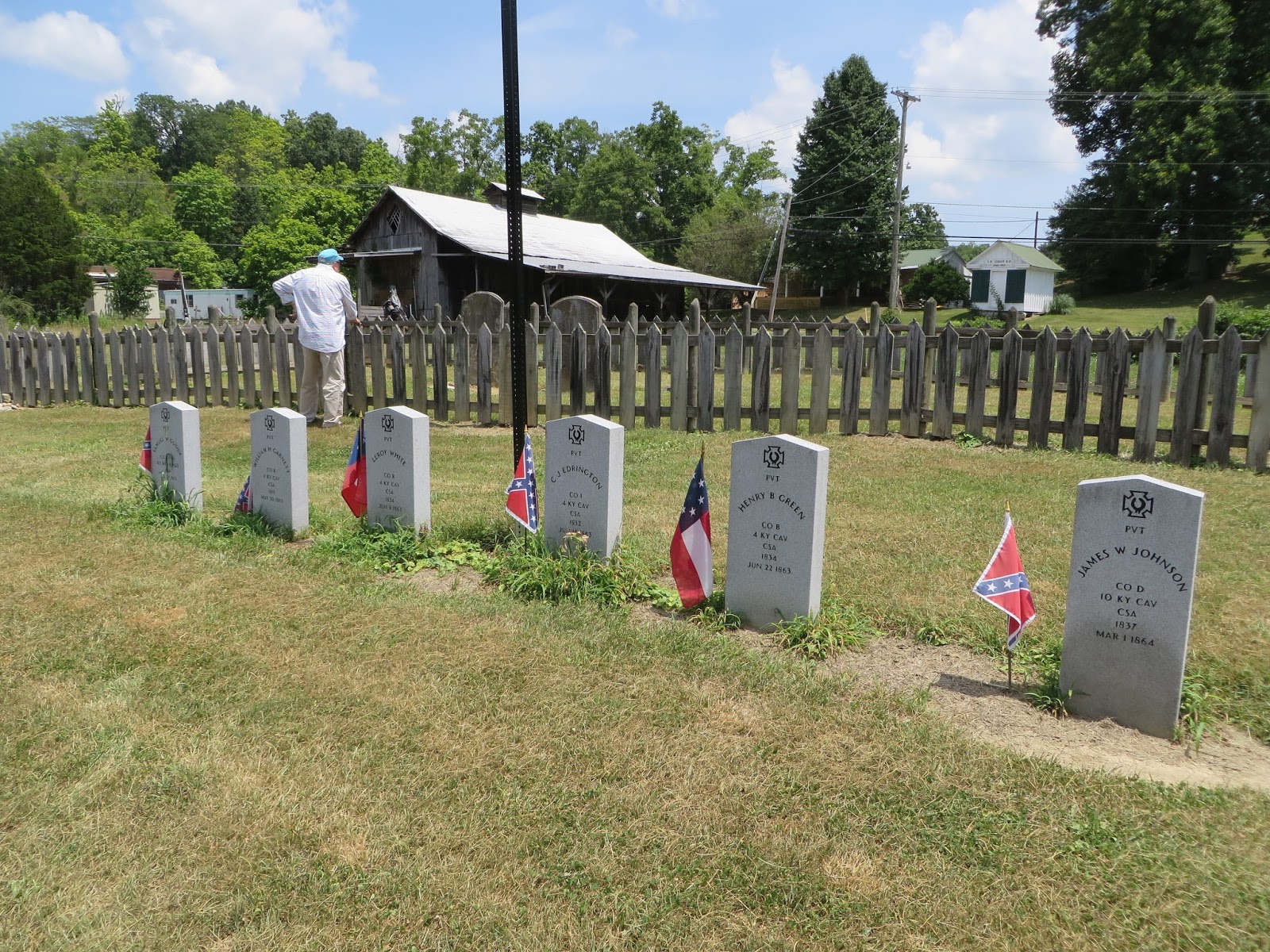 Washington Speaks A Confederate cemetery in Castlewood, VA