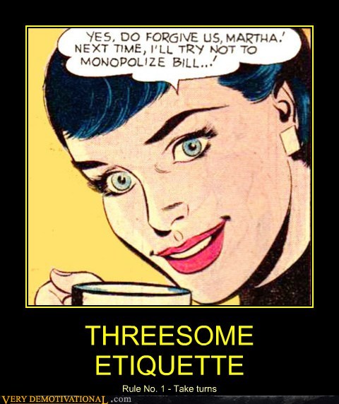 Demotivational Porn Threesome - The Sexpert: March 2013