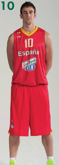 Víctor Claver camiseta selección española baloncesto