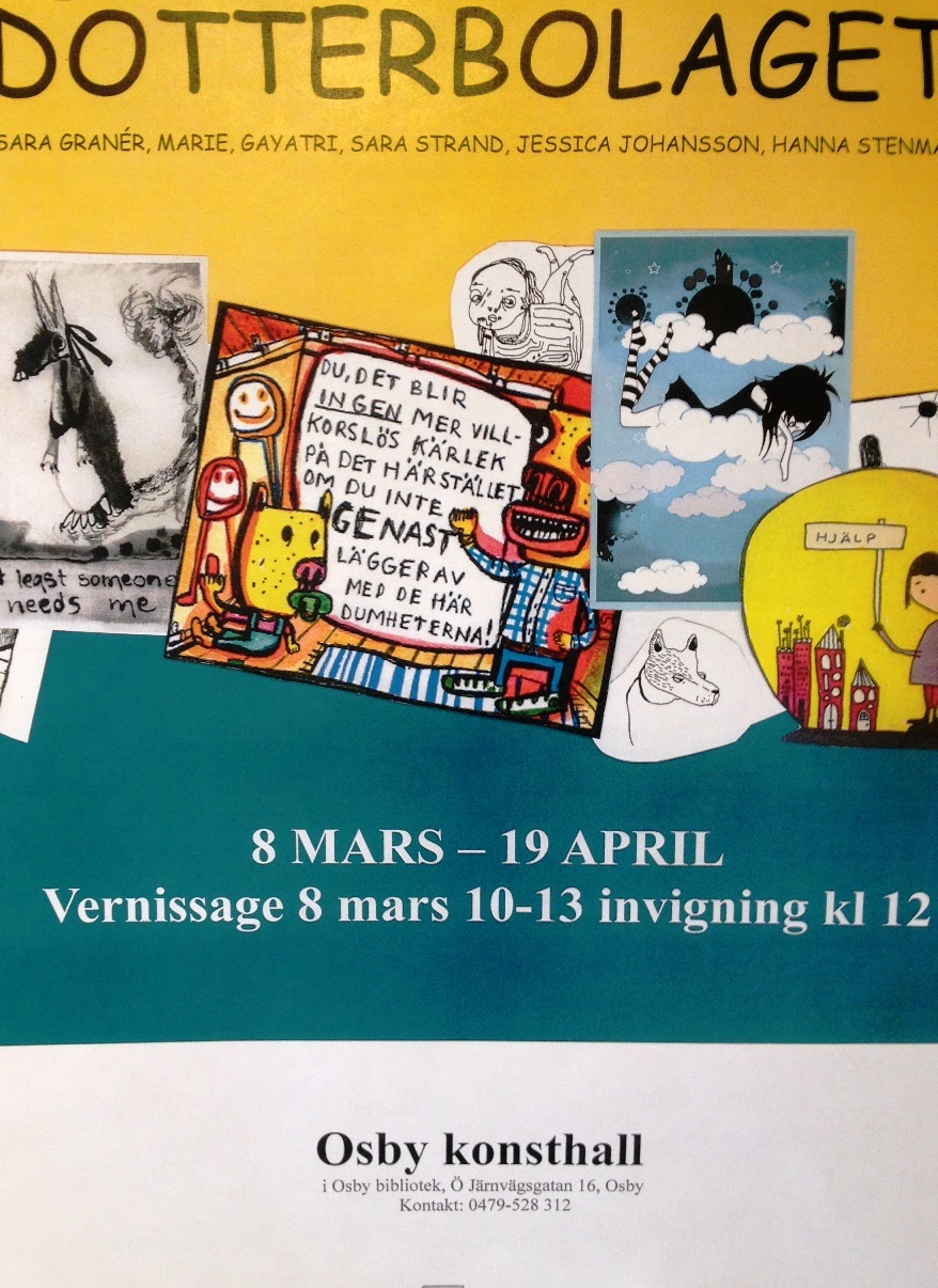 Poster - cartoon exhibition