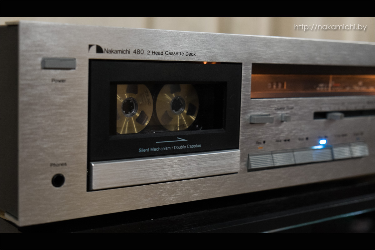 Vintage Audio Nakamichi 480 2 Head Cassette Deck