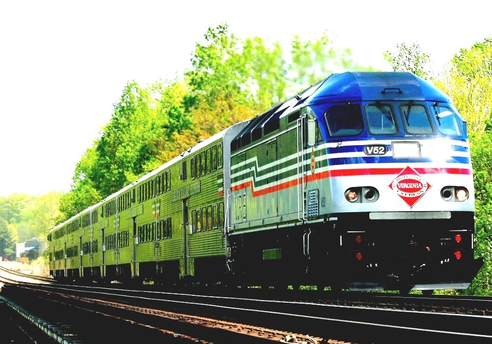 Virginia Railway Express Trains In Virginia