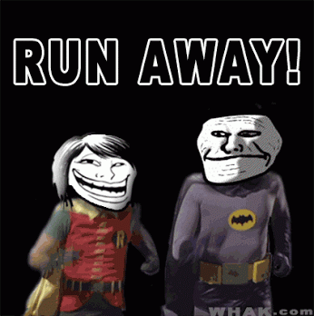 Image result for funny make gifs motion images of batman and robin running
