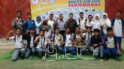 KIR SMKN 2 Bandar Lampung Juara Kontes Roket Air Teknokrat 2016