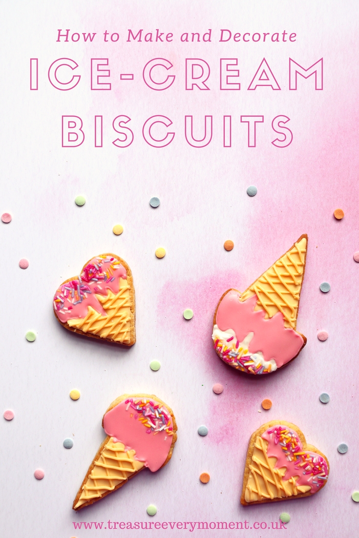 PARTY: How to Make and Decorate Ice-Cream Biscuits