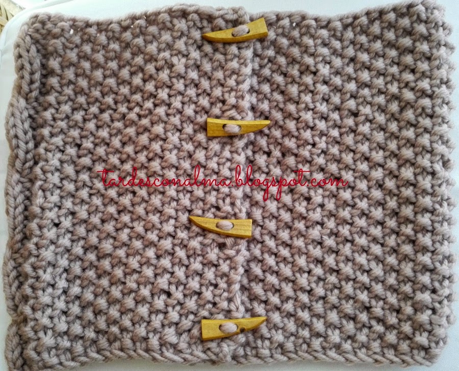tardesconalma.blogspot.com tutorial DIY bufanda modelo Octo foto4
