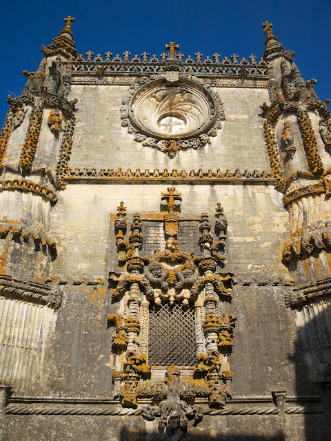 Janela Manuelina del Convento de Cristo en Tomar