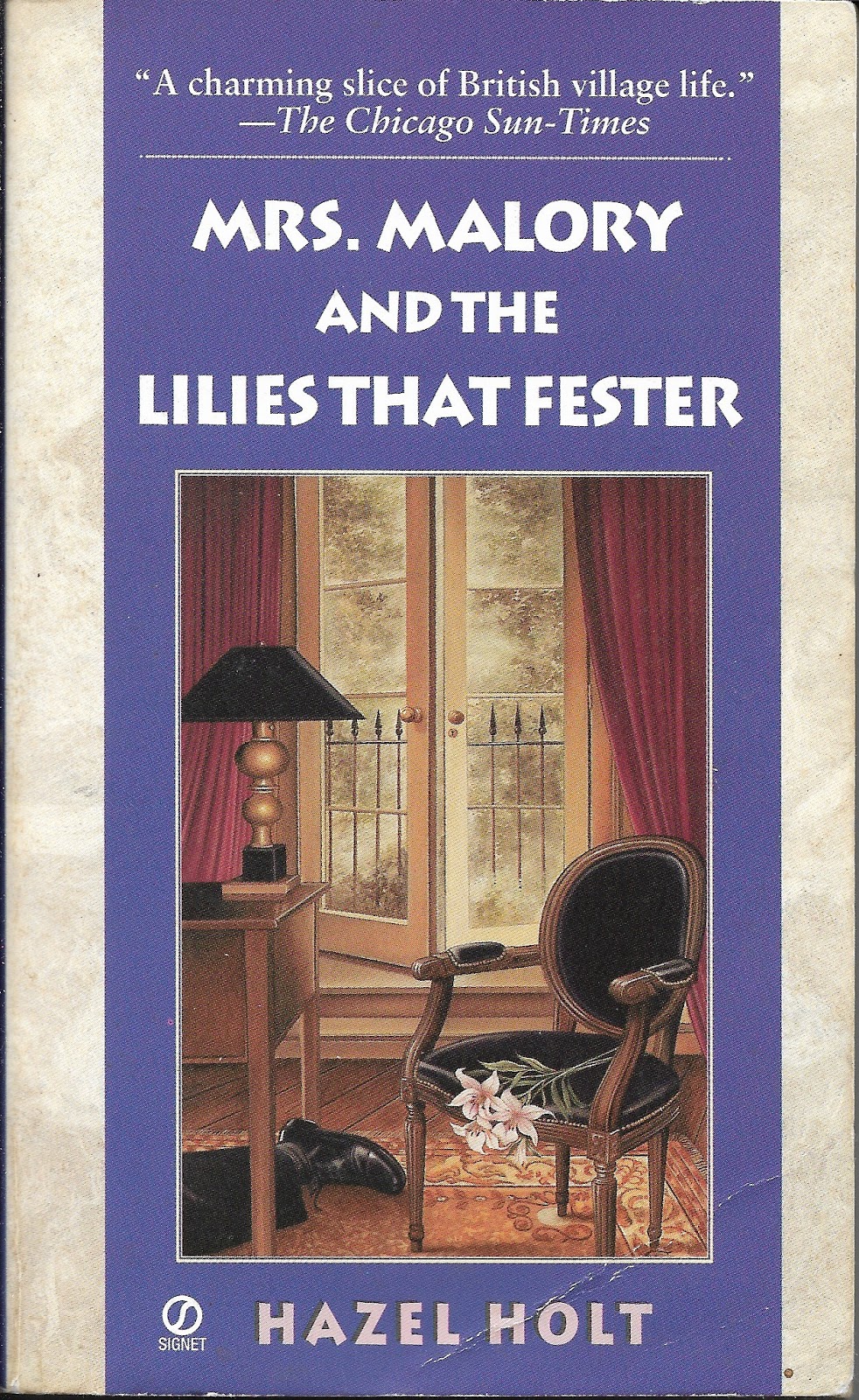 MY READER'S BLOCK Mrs. Malory & the Lilies that Fester Review