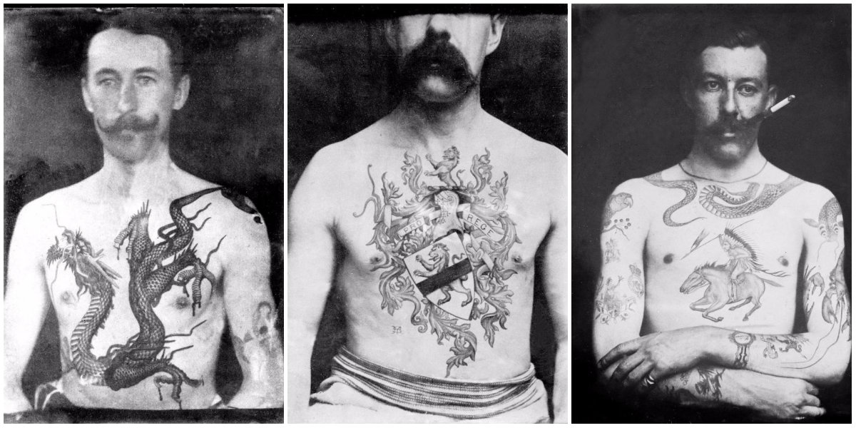 Tatted Up in Victorian Times: Fascinating Photos Show the Work of  Sutherland Macdonald, One of the First British Tattoo Artists ~ Vintage  Everyday