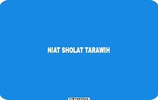 Bacaan Niat Sholat Tarawih Lengkap Beserta Latin Dan Terjemahnya Niat sholat tarawih